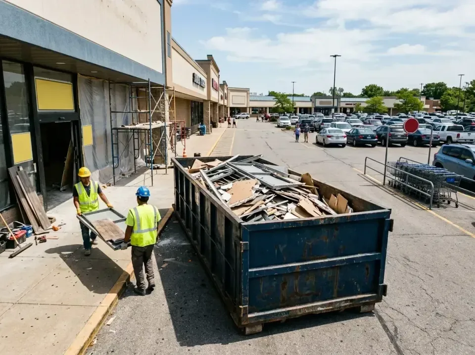 retail-store-renovation-debris-003 — frequently asked questions, Roll-off Dumpster Rentals in Adamstown, PA